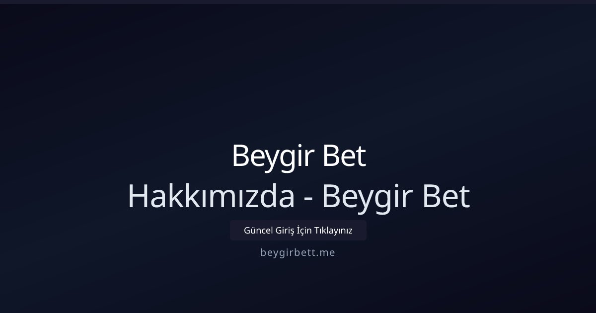 Esas Casino Hakkımızda