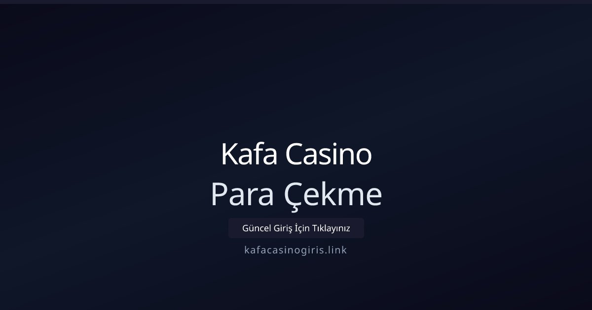 Esas Casino Para Çekme
